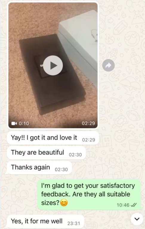 Customer feedback